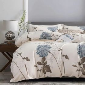 3pieces Comforter set Queen (Comforter *1+Pillowcase*2) Extremely diverse styles (Style: Elegant Floral)