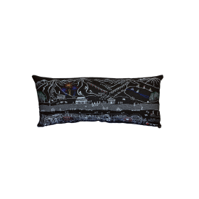 Breckenridge Pillow (Color: Night, size: QUEEN)